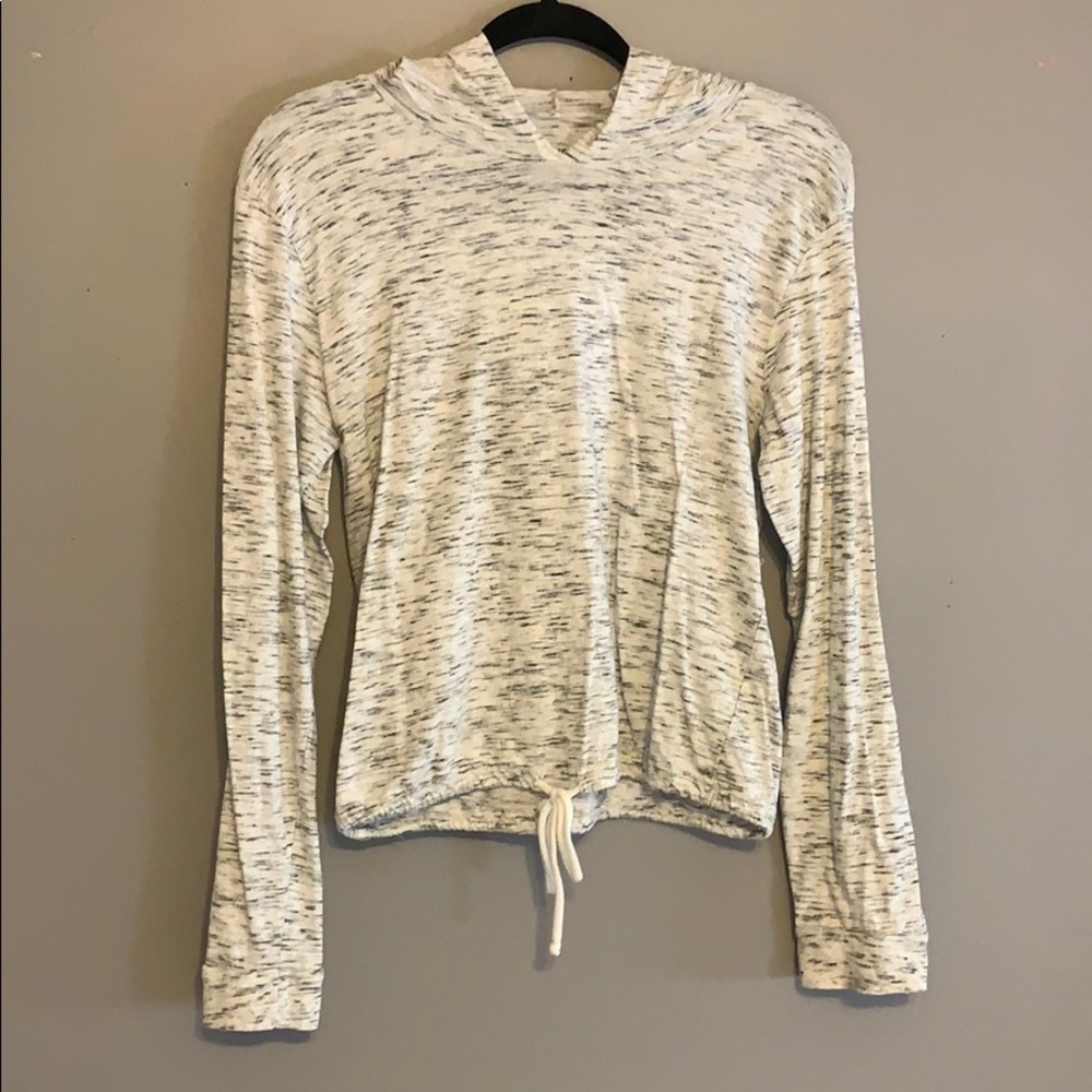 Heather Gray Lightweight Hoodie